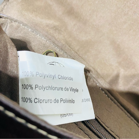 Global Design Concepts Vintage Women’s Leather Patchwork Crossbody Purse♦️ - Picture 12 of 13